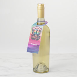 Out and Proud Gay Pride Party Flaschenanhänger