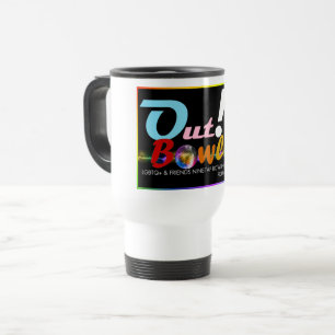 Out-Bowling-Logo-Tasse Reisebecher
