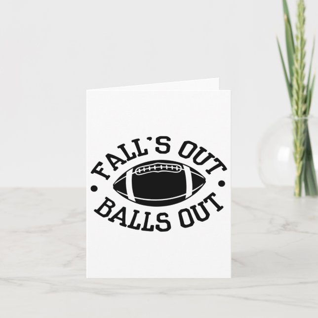 Out Bylls Out Footbyll Karte (Vorderseite)