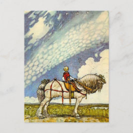 "Out In the Wide World" von John Bauer Postkarte