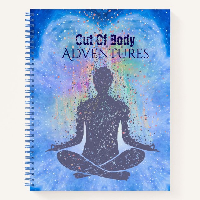 Out of Body Adventures Journal Notizbuch (Vorderseite)