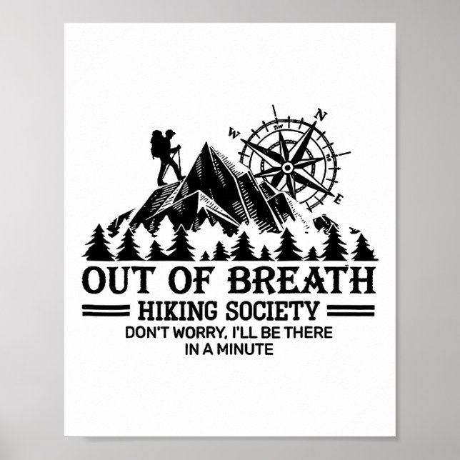 Out Of Breath Hiking Society 2  Poster (Vorne)