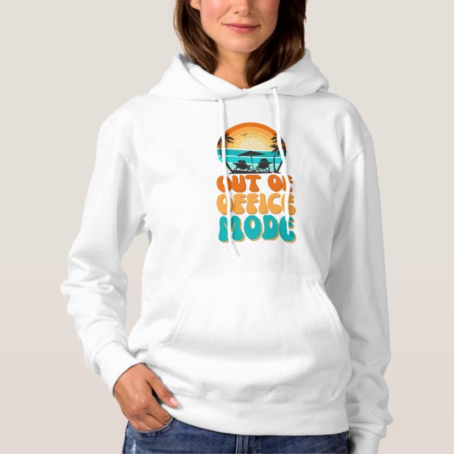 Out of Office Mode Hoodie (Vorderseite)