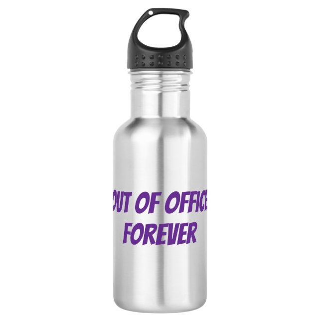 Out of office mug edelstahlflasche (Vorderseite)