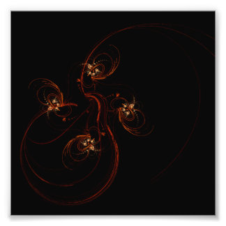 Out of the Dark Abstrakt Art Foto Print