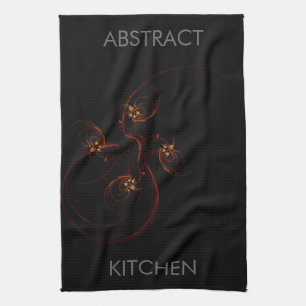 Out of the Dark Abstrakt Art Kitchen Handtuch