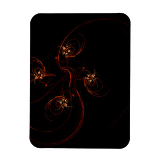 Out of the Dark Abstrakt Art Premium Magnet