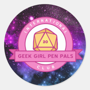 "Out of this World" IGGPPC-Logo-Aufkleber Runder Aufkleber