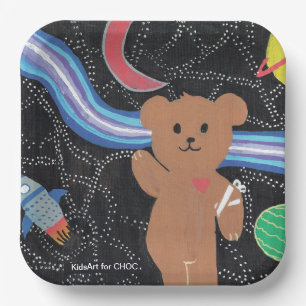Out Of This World - Kids Art for CHOC Pappteller