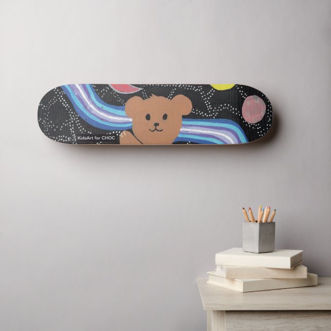 Out Of This World - Kids Art for CHOC Skateboard (Wandkunst (Horz))