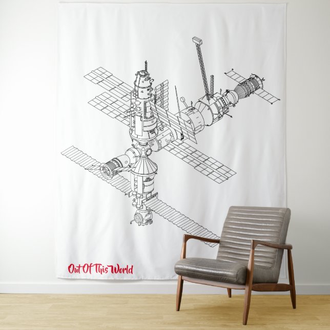 Out of this World Tapestry Wandteppich (Beispiel)