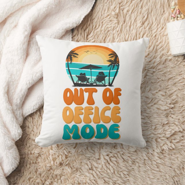 Out-Office-Modus Kissen (Decke)