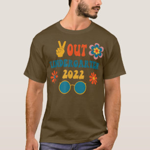 Out Peace Kindergarten Abschluss 2022 Funny für m T-Shirt