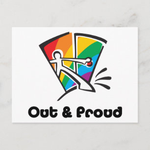 Out & Proud Postkarte