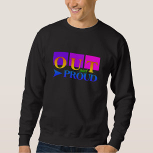OUT & PROUD Shirt - wählen Sie Stil & Farbe