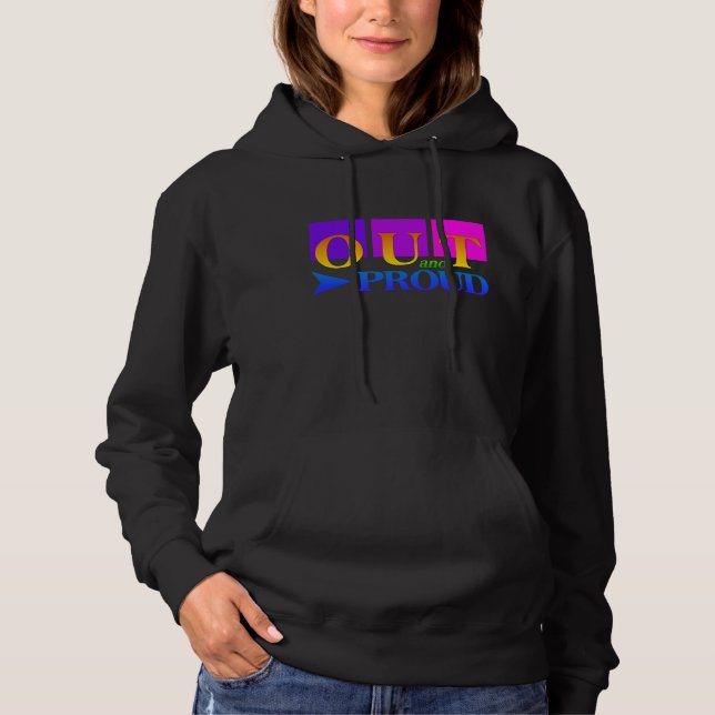 OUT & PROUD Shirts, Jacken (Vorderseite)
