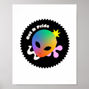 Out & Stolz. LGBT+Stolz. Poster