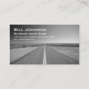 OutAustralia Road, Auto Care - Visitenkarte