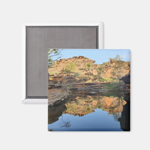 Outback-Felsbassin Magnet