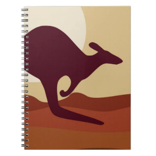 Outback Kangaroo Notizblock