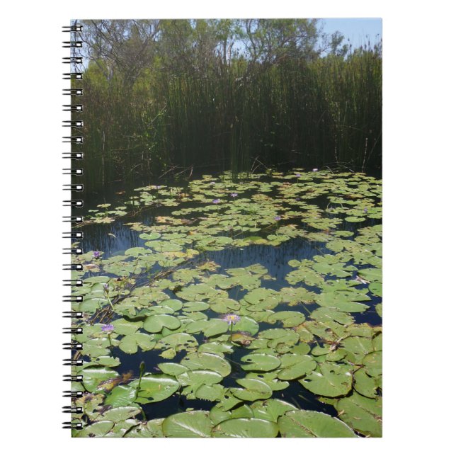 Outback Lily Pads Spiral Notebook Notizblock (Vorderseite)