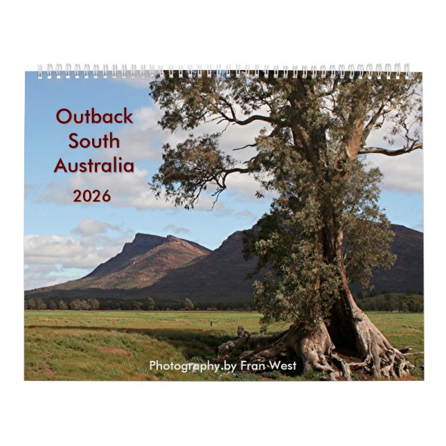 Outback South Australia - Kalender 2026 (Titelbild)