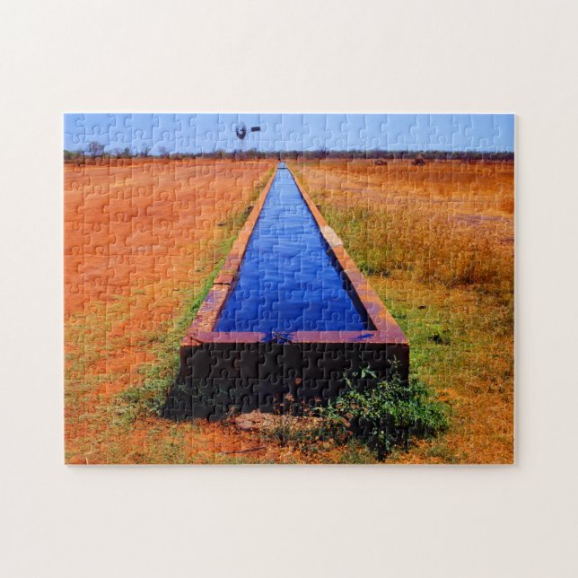OUTBACK TROUGH 11x14 INCH Puzzle (Horizontal)