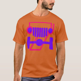 Outdoor 4Wheel Pink Ampampamp Lila T-Shirt