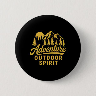 Outdoor-Abenteuer Wandern Camping Bergsteigen Berg Button