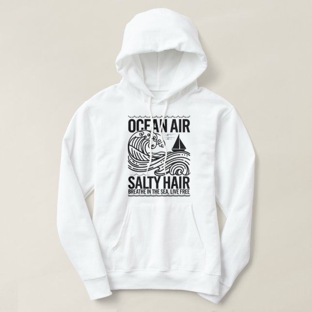 Outdoor Adventure Camping Therapy Art Hoodie (Design vorne)