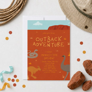Outdoor Adventure Geburtstag Einladung