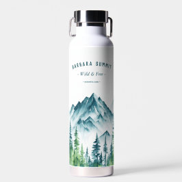 Outdoor Adventure Travel Pine Forest Trinkflasche