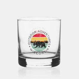 Outdoor Adventures Wisconsin Whiskyglas
