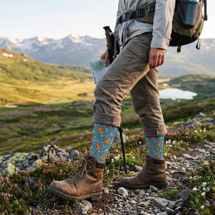 Outdoor-Ausrüstung Muster Socken