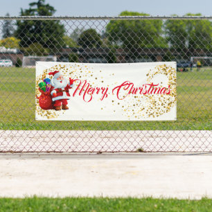 Outdoor Banner frohe Weihnachten