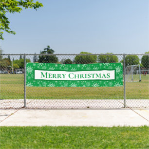 Outdoor Banner frohe Weihnachten