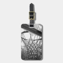 Outdoor Basketball Hoop Winterschnee Foto