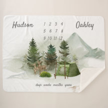 Outdoor Camping Adventure Twins Milestone