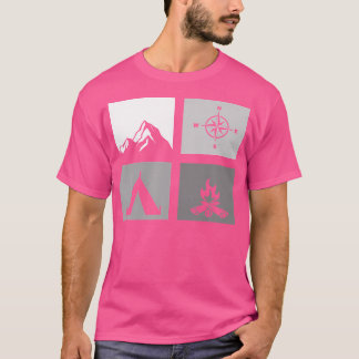 Outdoor Camping Backpackung Wanderung T-Shirt