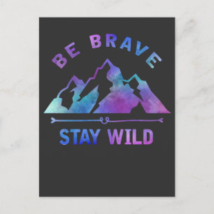 Outdoor Camping Bergsee-Zauber im Val Piora Postkarte