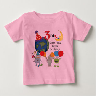 Outdoor Diese Welt 3. Geburtstag T - Shirt und Ges