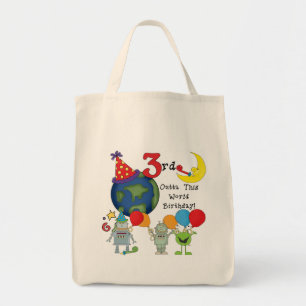 Outdoor Diese Welt 3. Geburtstag T - Shirt und Ges Tragetasche