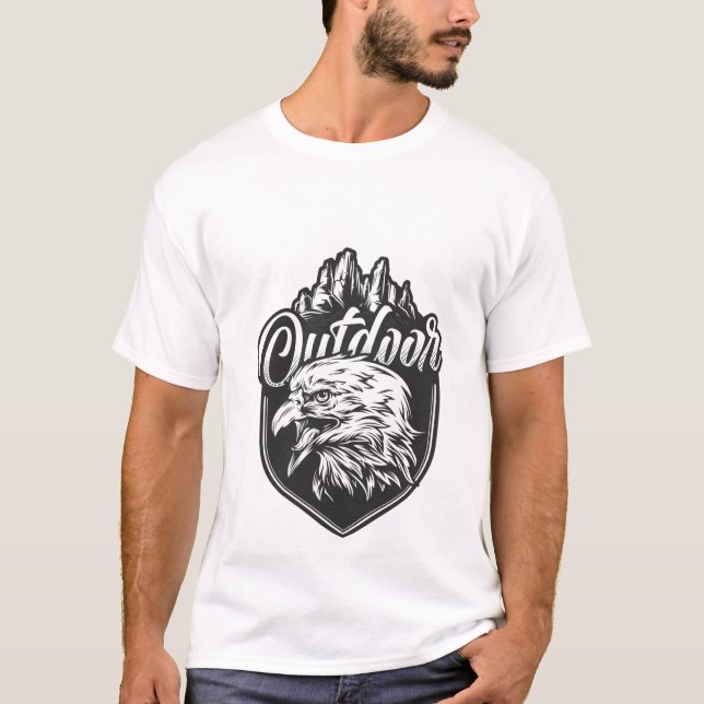 outdoor eagle T-Shirt (Vorderseite)