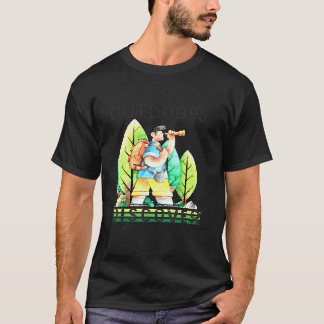 Outdoor-Entdeckung T-Shirt (Vorderseite)