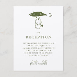 Outdoor Fishing Lure Wedding Rings Insert Kraft