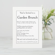 Outdoor-Garten-Brunch-Party, modern, schlicht, min