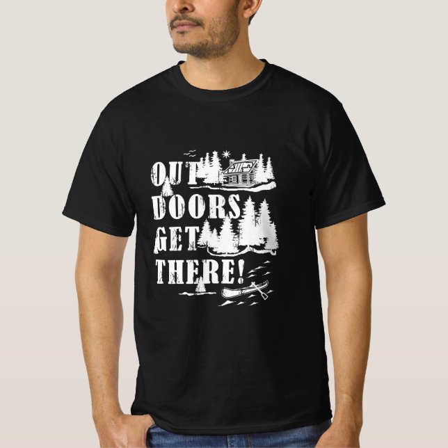 Outdoor Get There Collage T-Shirt (Vorderseite)