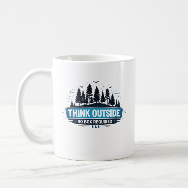 Outdoor Hiking Gift for Adventure Lover Kaffeetasse (Links)