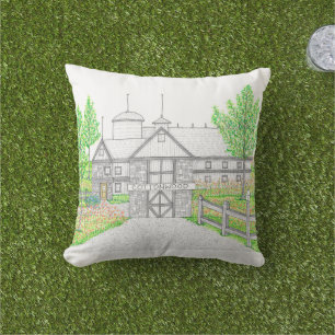 Outdoor-Kissen aus Baumwolle 16x16 Cottonwood Farm Kissen