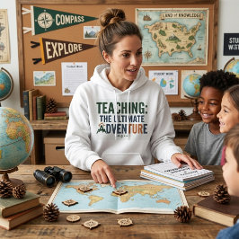 Outdoor-Lehrer Ultimatives Abenteuer  Hoodie